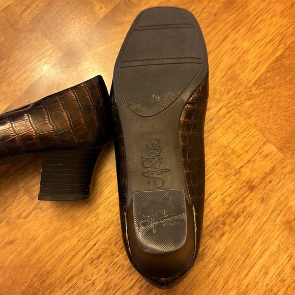LifeStride Brown Crocodile Print Low heel - Picture 15 of 16